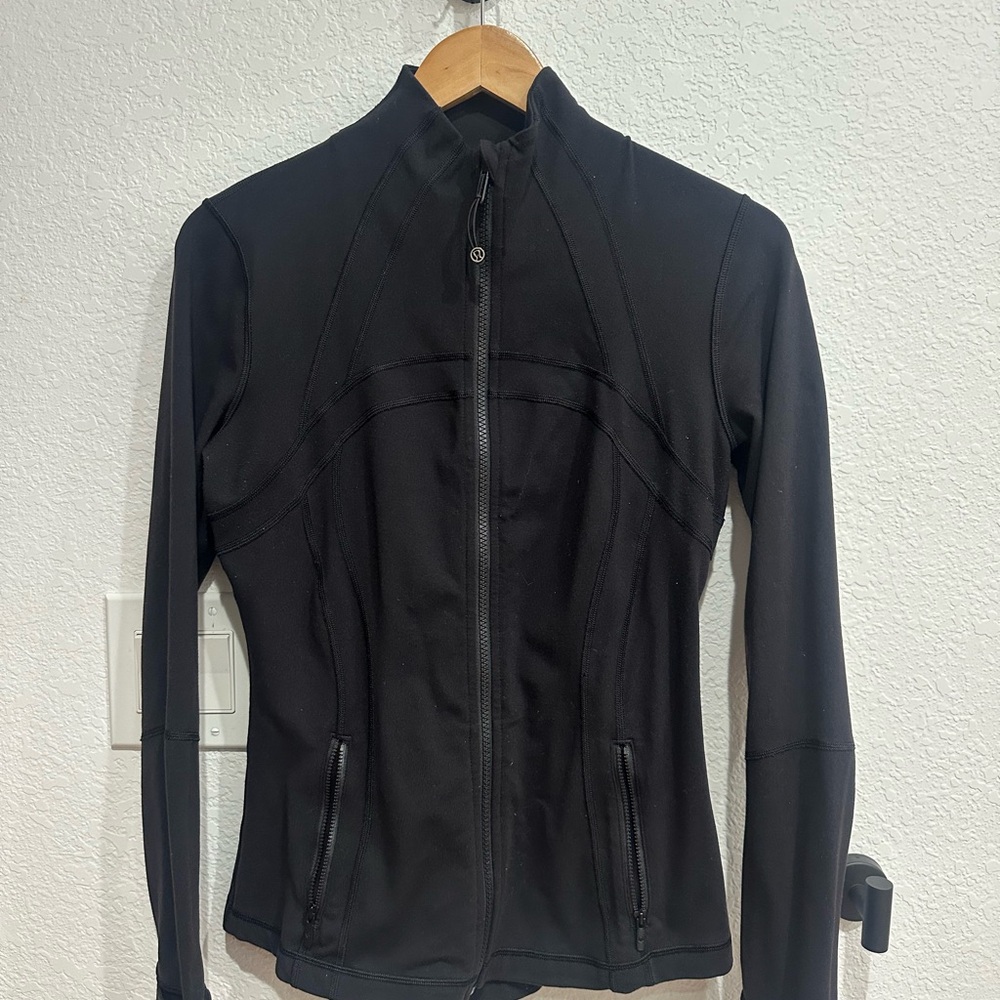 Lululemon Athletica Black Define Jacket, Size 8